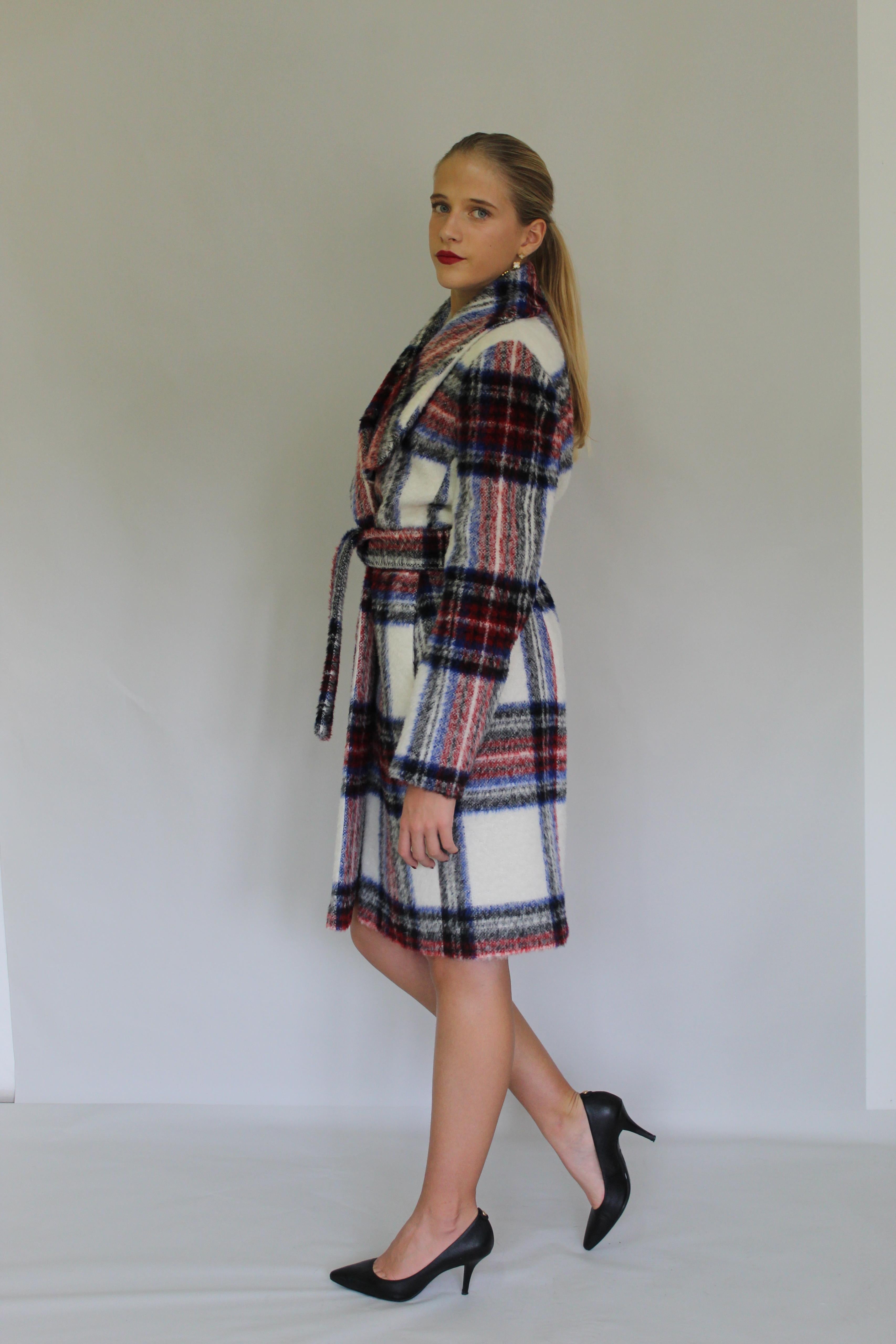 Mid Length Overlap Coat