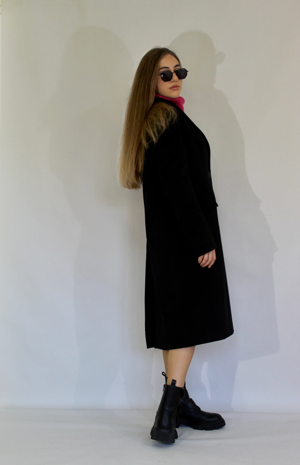 Two-Button wool coat