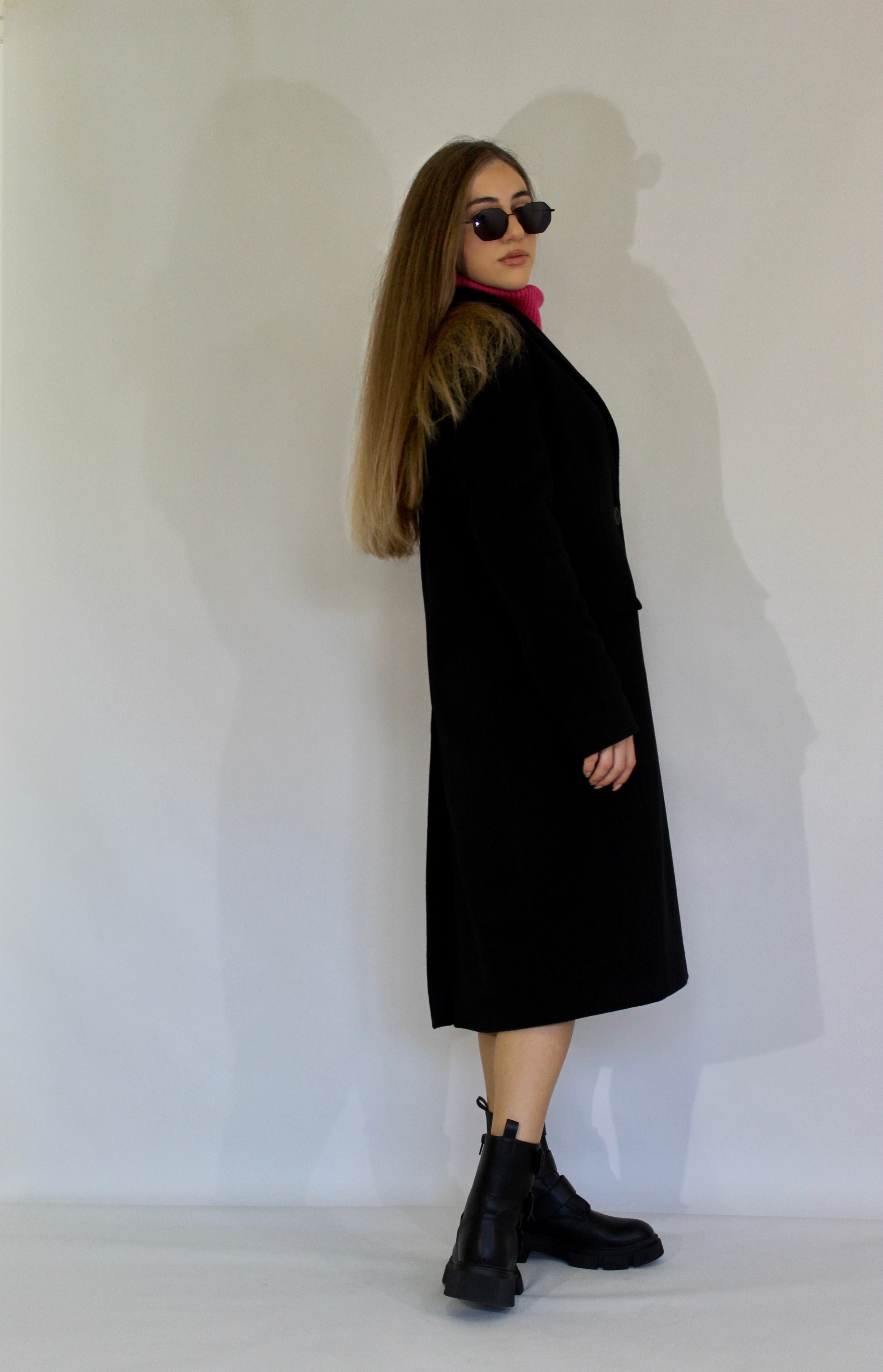 Two-Button wool coat