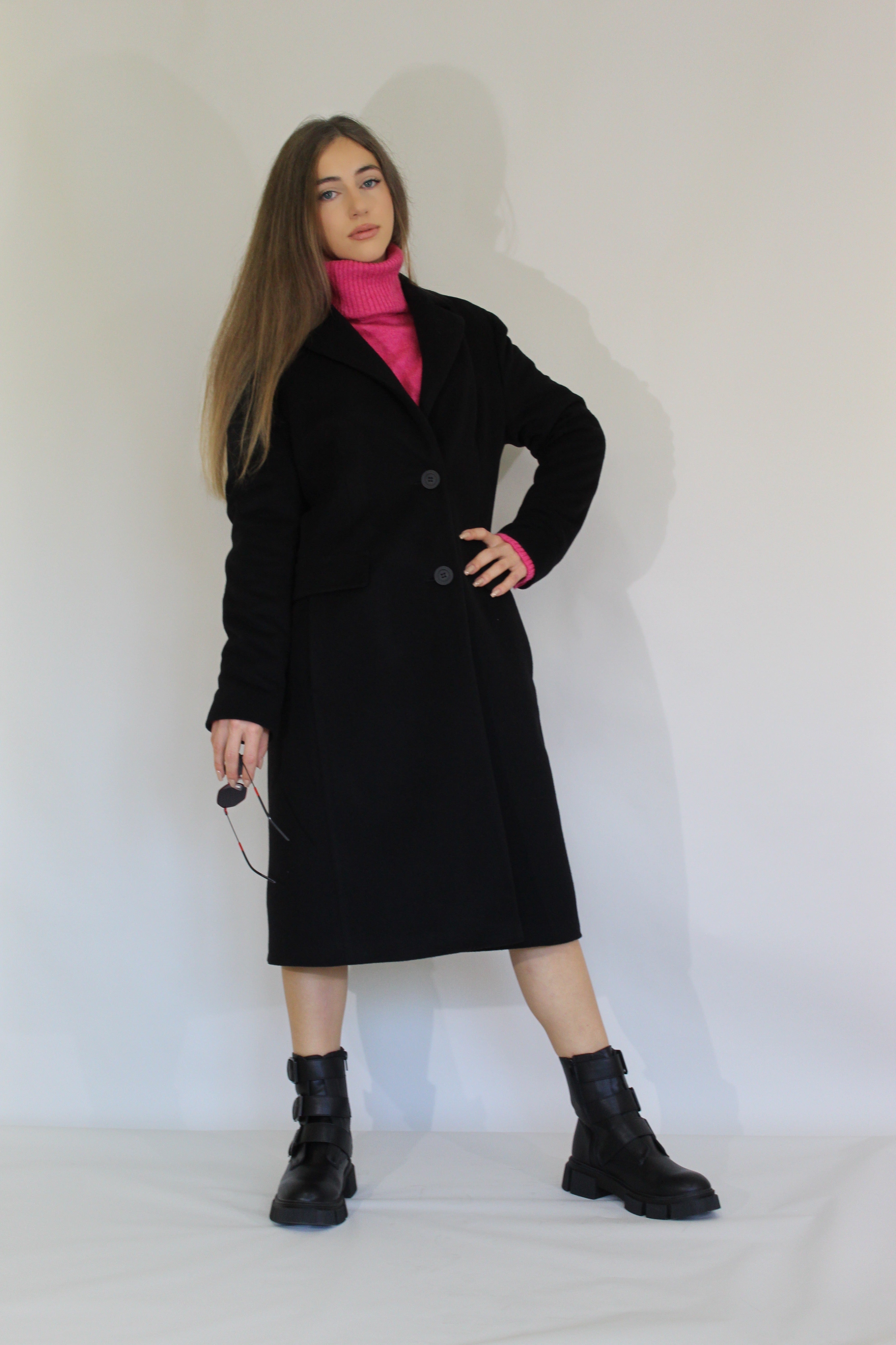 Two-Button wool coat