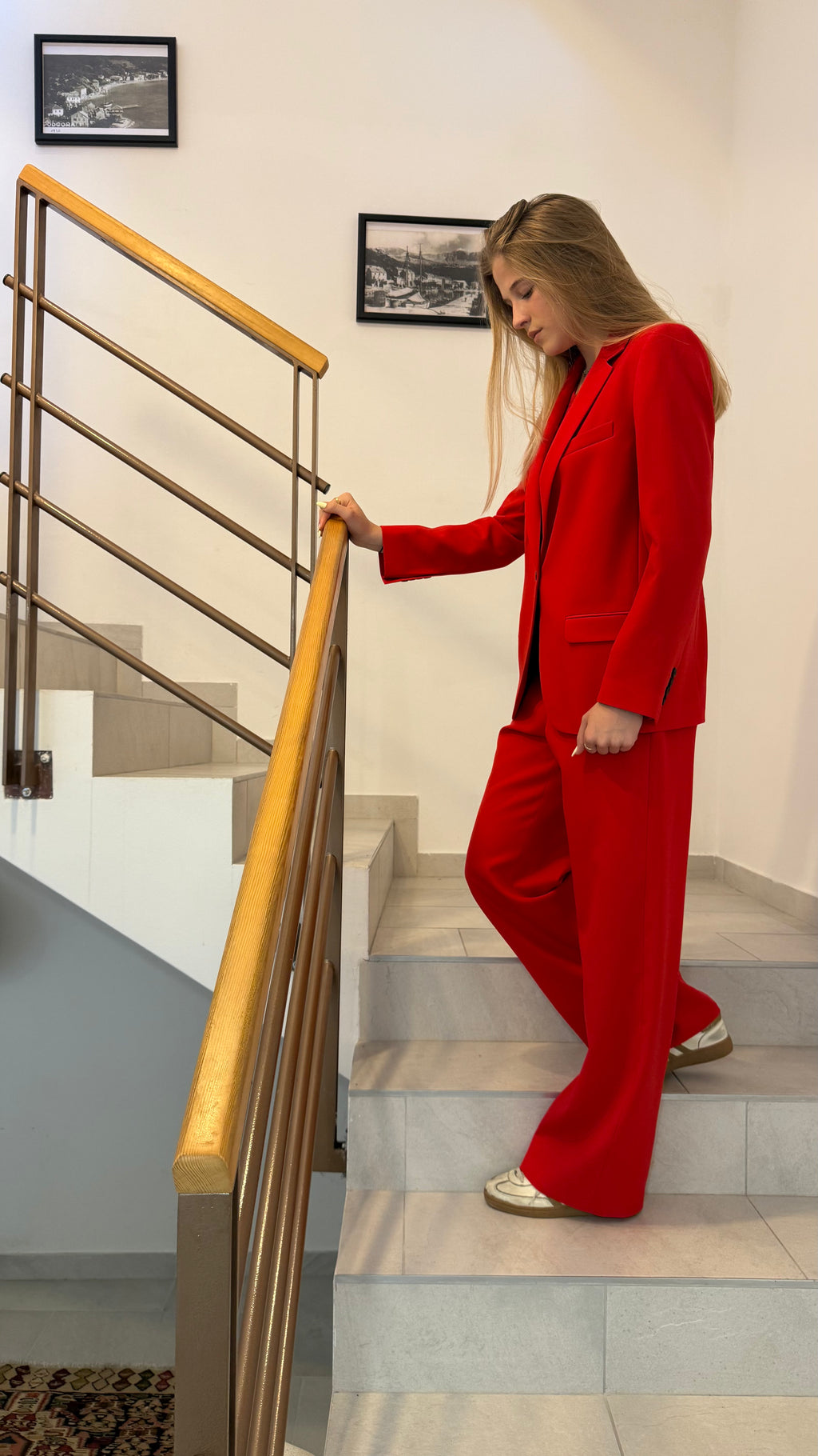 Tailored Two-Piece Suit Set