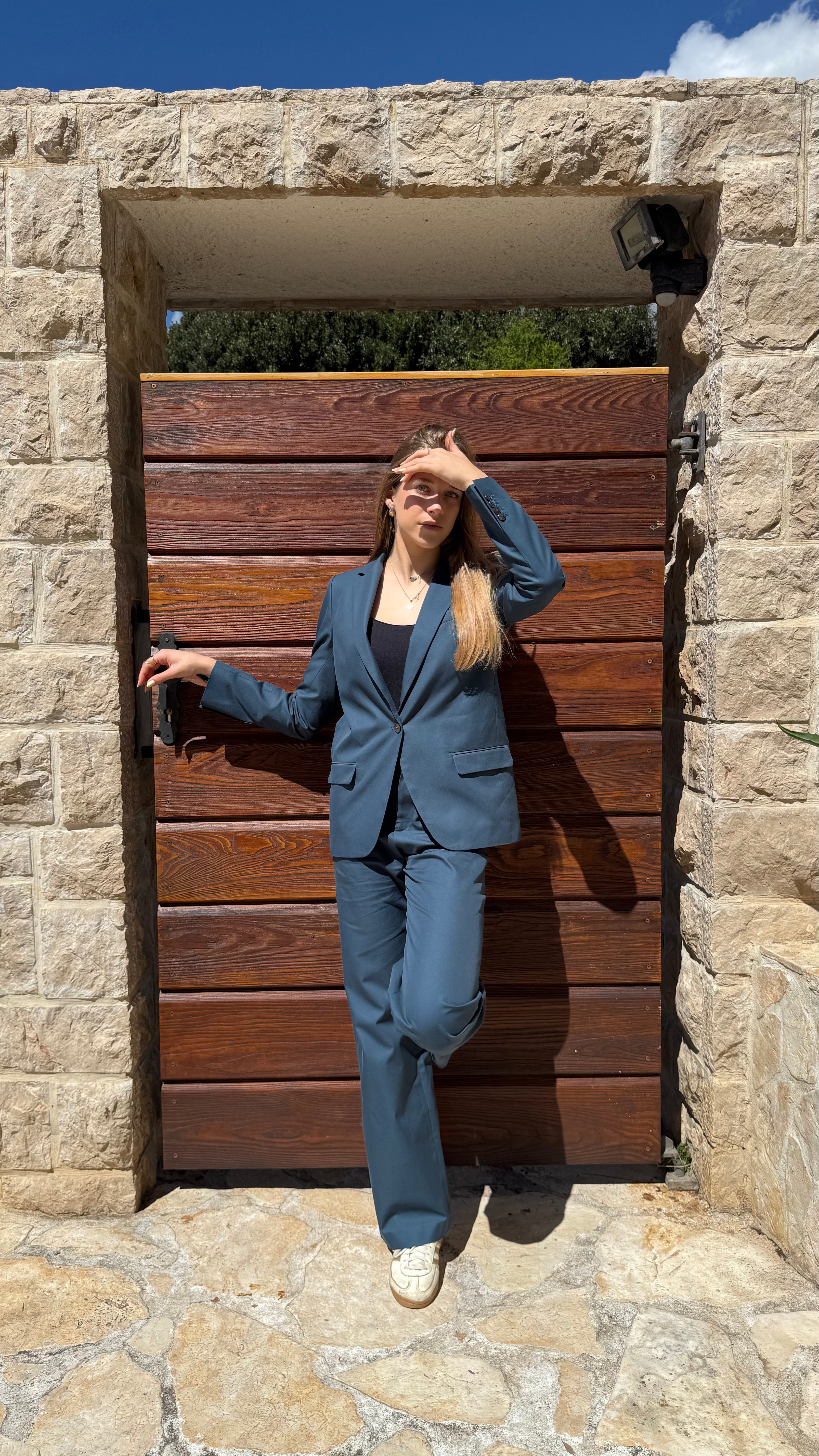 Tailored Two-Piece Suit Set