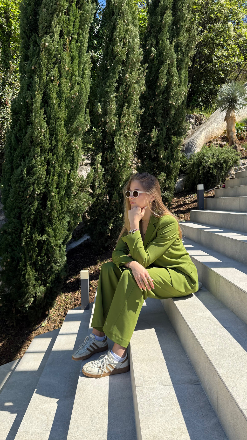 Tailored Two-Piece Suit Set