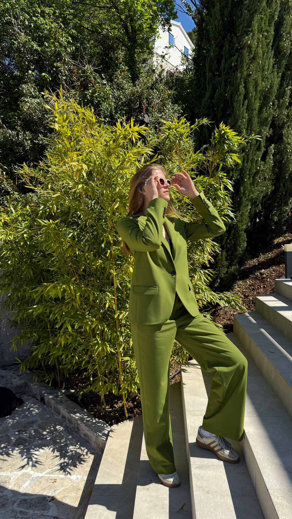 Tailored Two-Piece Suit Set