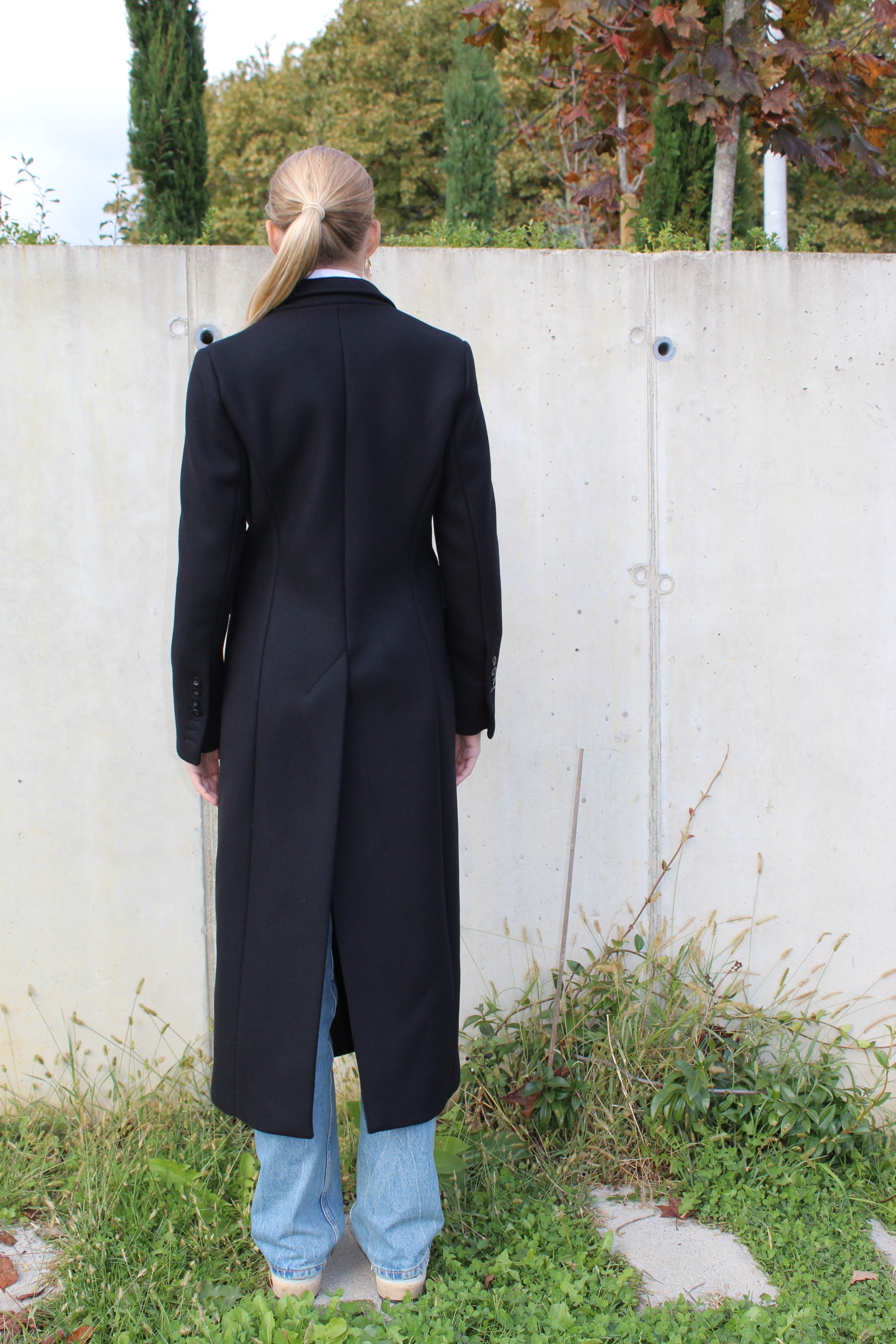 Long Double Button Coat