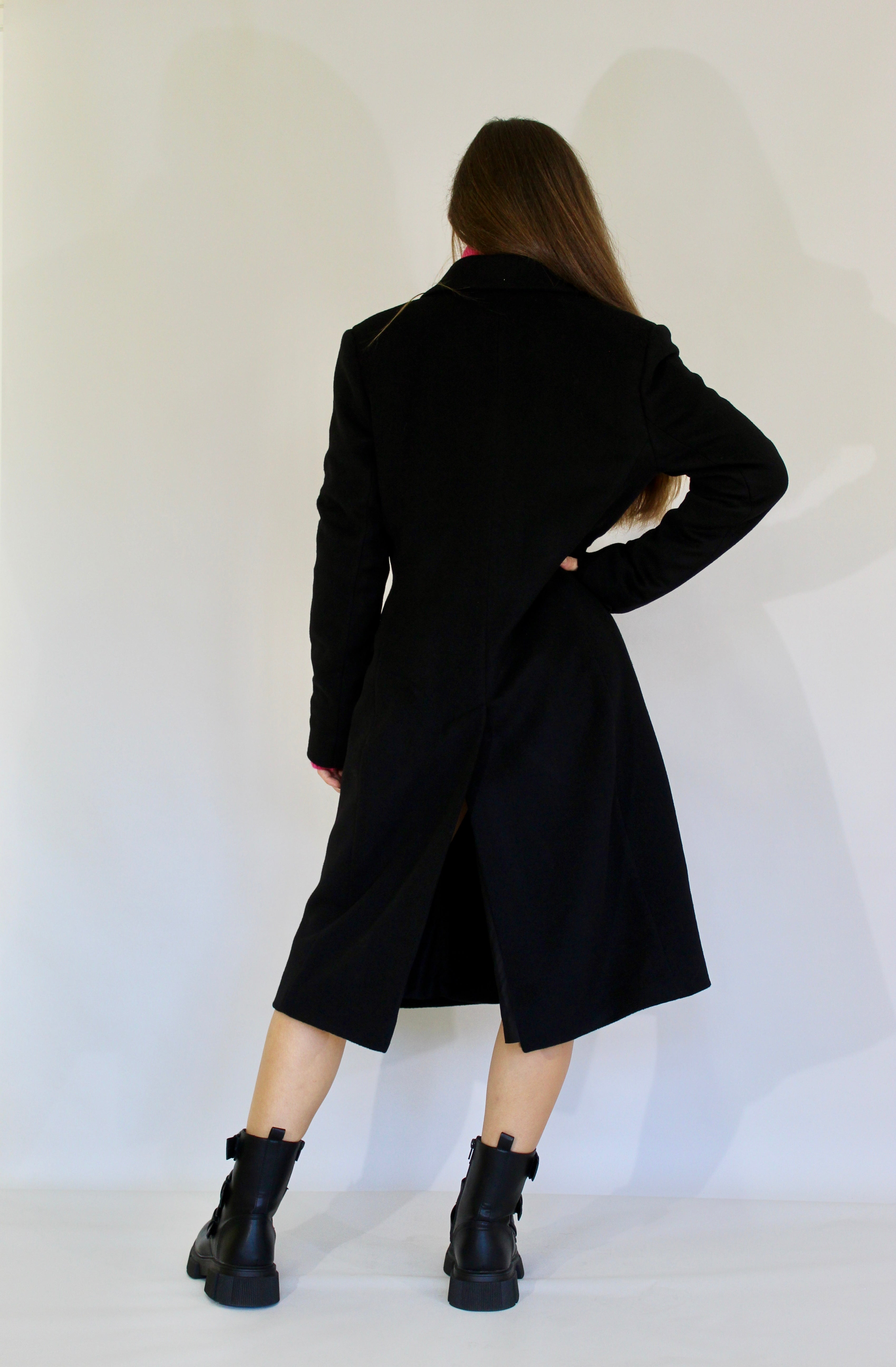 Two-Button wool coat