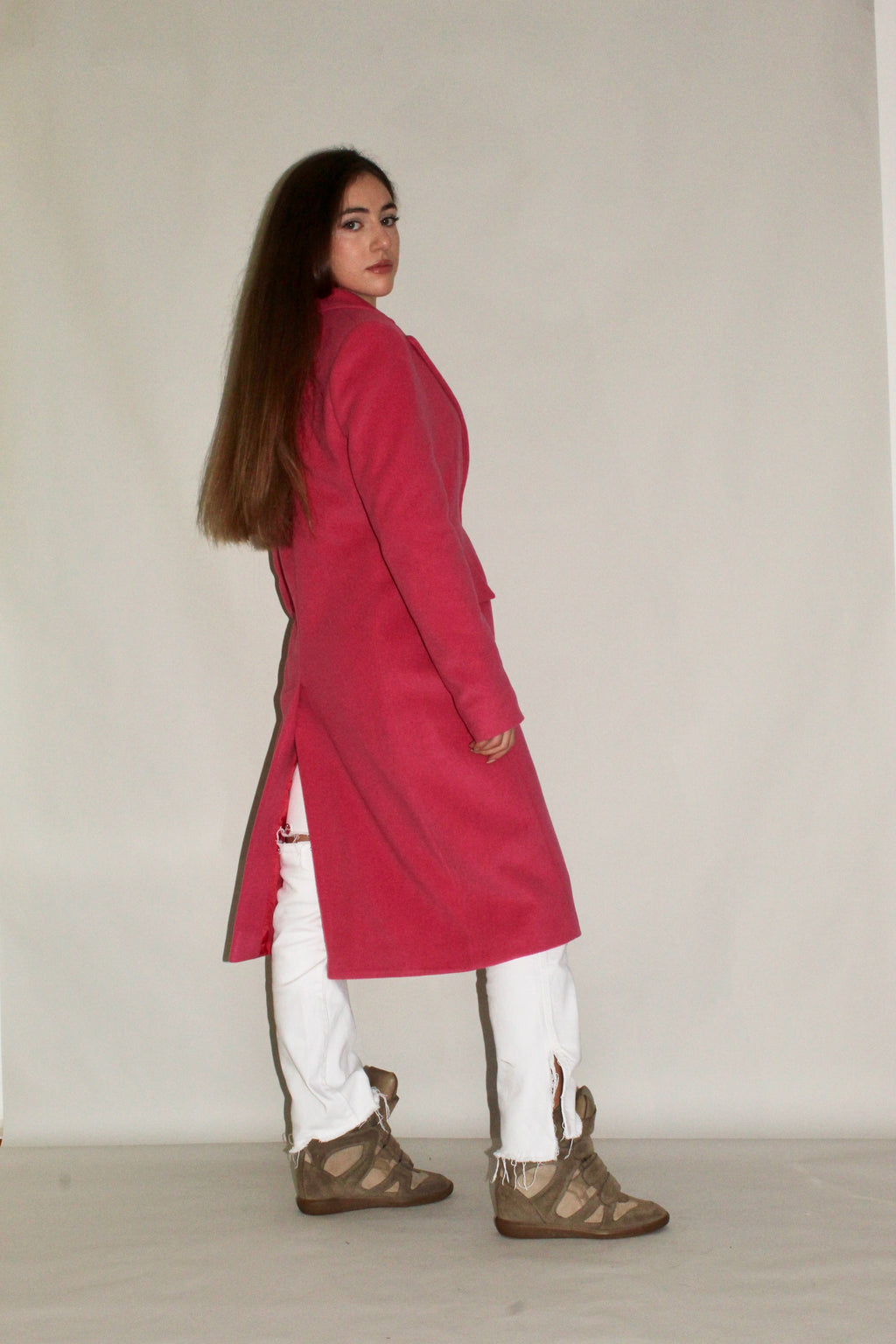 Two-Button wool coat