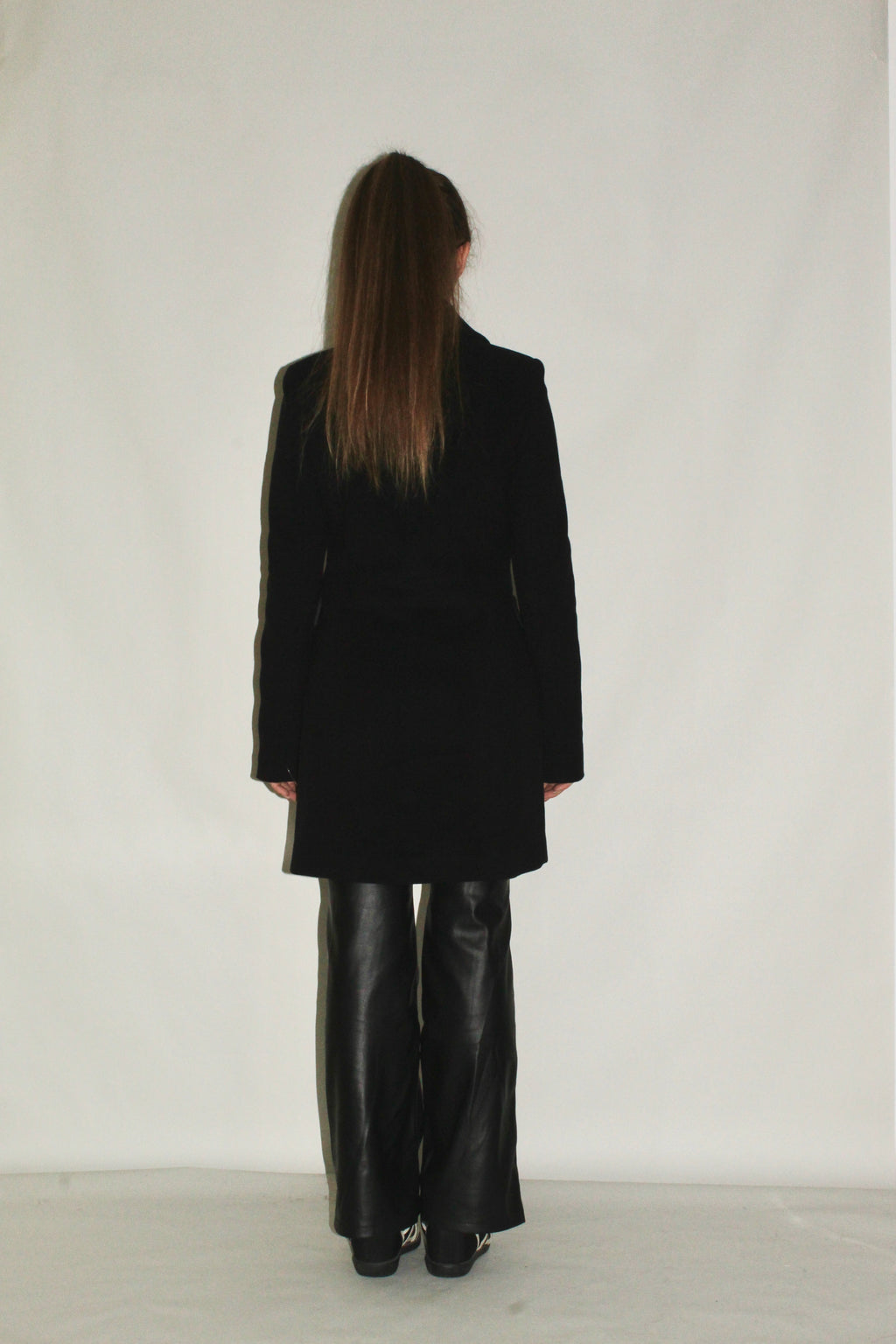Mid Length Button-up Coat