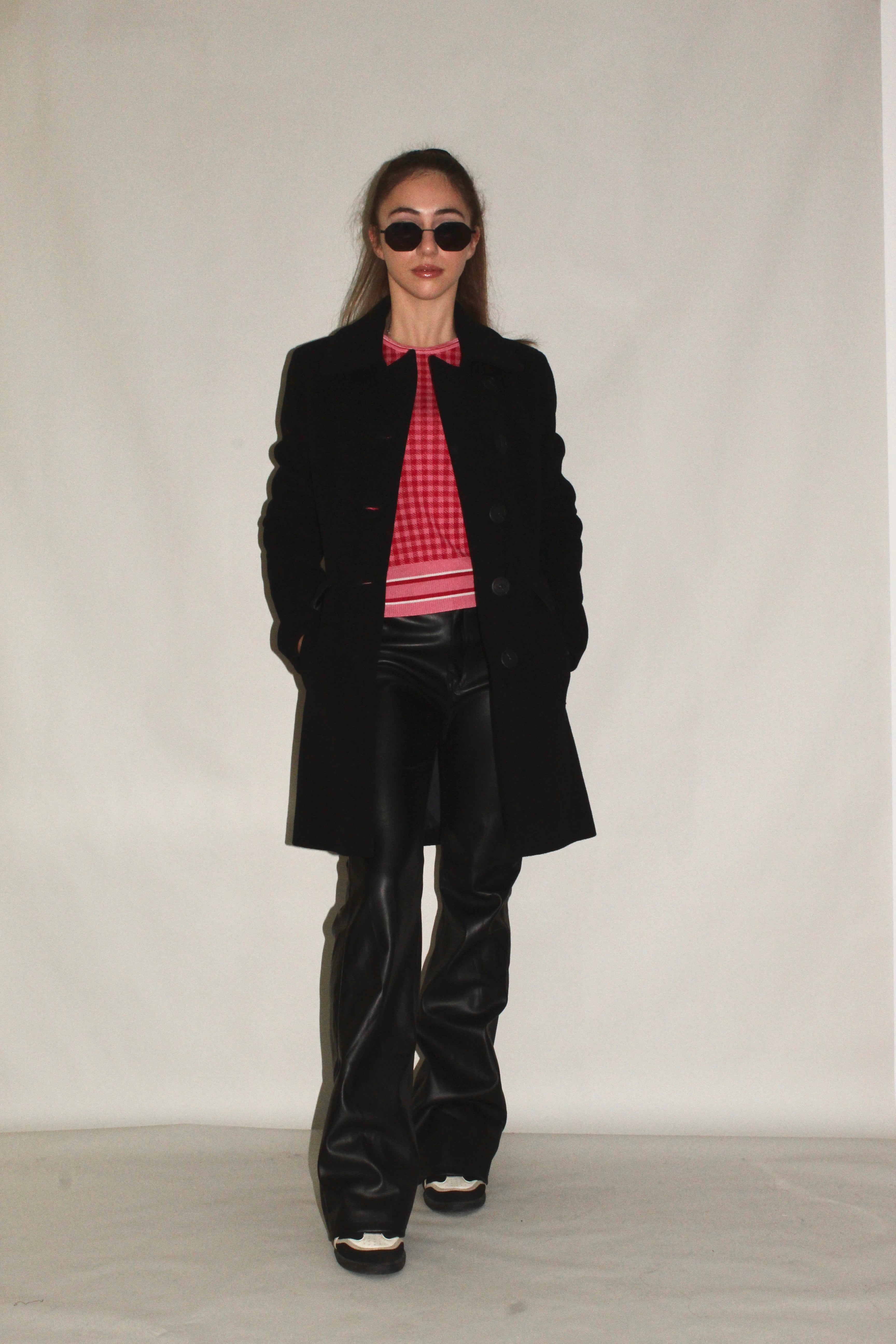 Mid Length Button-up Coat